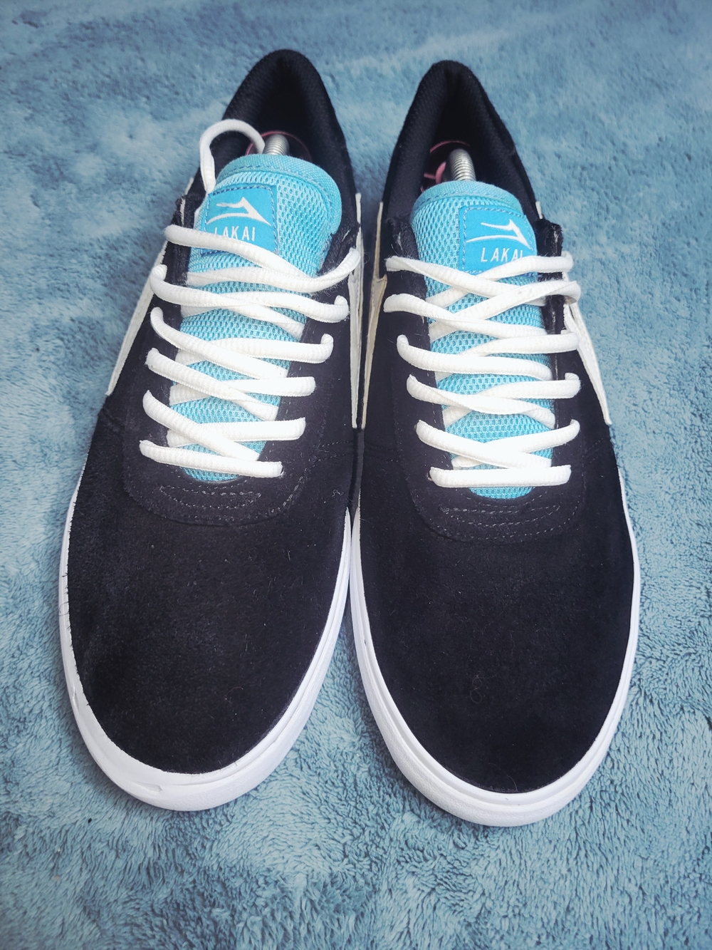 Lakai Manchester Black Suede Skate Shoes – Men's Size 10